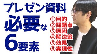 【30日でプレゼン資料04】伝わるプレゼン資料に必要な6つの要素_プレゼン資料 作り方_004