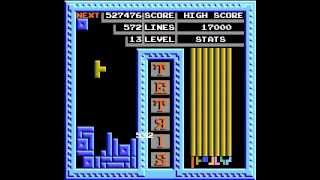 My Gameplay - Tengen Tetris