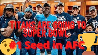 Tennessee Titans are AFC South Division Champs Again!  (Back 2 Back)
