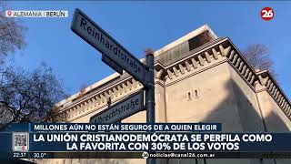 Se acercan las elecciones en Alemania en un contexto plagado de votantes indecisos