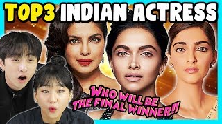 Koreans React To TOP3 INDIAN ACTRESS!