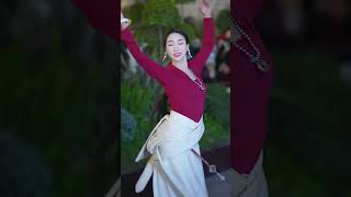 gaqing, lovely and excellent Tibetan dancer