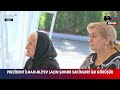 İlham Əliyev laçına qayıdan əhali ilə görüşdü canli