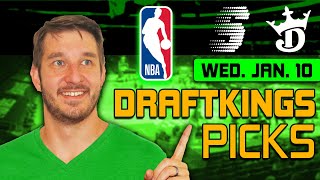 DraftKings NBA DFS Lineup Picks Today (1/10/23) | NBA DFS ConTENders
