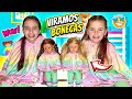 Laurinha e helena viraram bonecas de verdade | Jéssica Godar e Laurinha e Helena e Gabriel