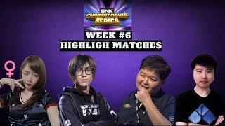 KOFXV SNK Championship Series Highlight Matches TOP 16 Week 6 #kofxv [Sanwa M'/Lacid/♀️Xiaoyi (小艺 )