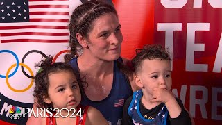 Adeline Gray vows to be back after falling in Olympic trials | NBC Sports