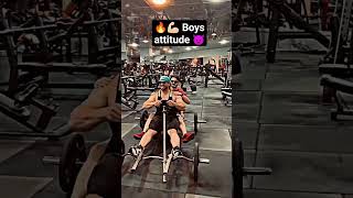 🔥😱@Respect boys attitude 👿💪🏻💯| #gym short #gym fitness #gym hard workout 🎯😱 #dkboy46 #amazing 💯🎯😱