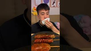 超多汁的炸串，饿了就吃起来吧🤨#吃货 #美食 #vlog #吃播 #吃貨人生 #深夜放毒 #日常