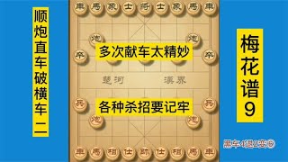 中国象棋 : 武林秘籍《梅花谱》象棋大师和高手的必修课。