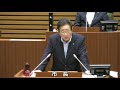 平成29年9月定例会（1日目）提案理由説明・人事案件採決等