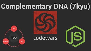 Complementary DNA (7kyu): Codewars (TDD in JavaScript)