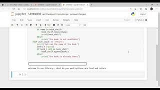 Simple Library System in Python