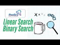 Linear search | Binary Search | Searching Algorithms Python | PamTen
