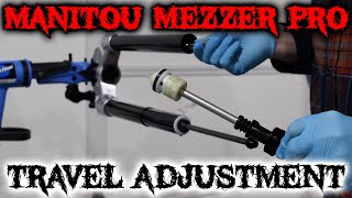 Manitou Mezzer Pro - How to change travel