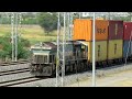 india s 1.5 km long double stack container train with wdg4 lhf