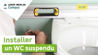 Comment installer un WC suspendu ? Leroy Merlin