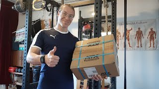 unboxing ATX fitness equipment for my prx-750 powerrack