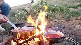 Daily routine village life in Iran / iran Nomadic lif /village lifestyle of Iran