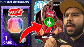 Free Galaxy Opal Zion Williamson for EVERYONE and He is BETTER Than You Think! NBA 2K25 MyTeam