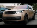 2022 Range Rover First Edition: The $125,000 All Terrain Benchmark - Sunset Gold Spec 4k