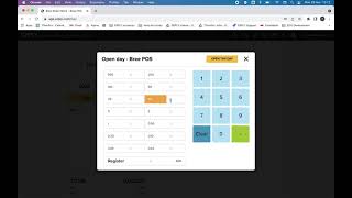 Signing in and Opening the Day on ERPLY POS (Berlin)