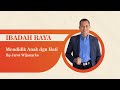 IBADAH RAYA 11 AGUSTUS 2024 (09.30 WIB) - INNER HEALING (Bp. Jarot Wijanarko)