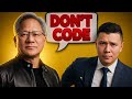“DON'T Learn to Code, But do This INSTEAD” says NVIDIA CEO Jensen Huang