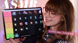 ASMR ✨ Ranking Shiny Pokémon! ✨ (( Unova / Gen 5 Tier List )) Keyboard Typing \u0026 Whispers for Sleep!