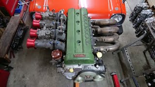 151E 2T-G 16Valve RACE ENGINE ソレックス Φ50 2TG 4バルブヘッド