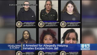 6 People Accused Of Helping Merced County Jail Inmates Escape