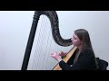 Sunflower - Post Malone & Swae Lee (Harp Cover by Arianna Worthen)