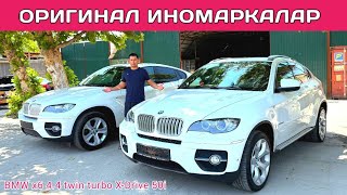 БМВ х6 сотилади! BMW x6 4.4 twin turbo X-Drive 50i sotuvda Uydan sotiladigon Inomarkalar Иномаркалар