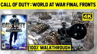 CALL OF DUTY: WORLD AT WAR FINAL FRONTS - FULL GAME IN 4K - HARDENED - PCSX2