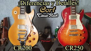 ¡No son iguales! Cort Classic Rock CR200 Y CR250