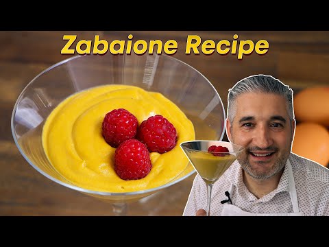 Zabaglione recipe