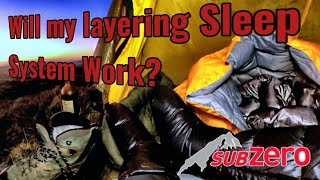 Will my layering Sleep System Work in Subzero Temperatures - Ice flame Quilt / Naturehike