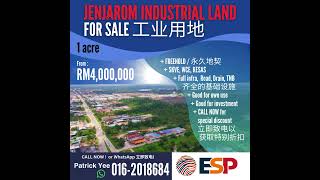 JENJAROM FACTORY \u0026 LAND FOR SALE