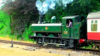 (HD) A day on the Bodmin and Wenford Railway 23/07/13