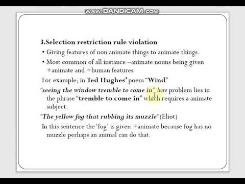 Stylistics Lec#5 B.Topic:The Text(continued) - YouTube