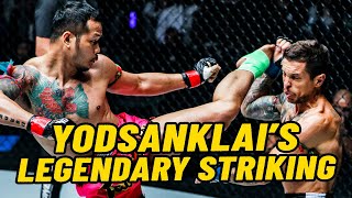 Muay Thai LEGEND Yodsanklai's INSANE Striking 🔥