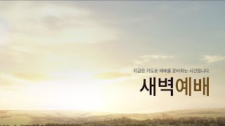 [번영로교회] 24.7.21. 새벽기도회 [왕하 14:1-16] | 주인백 목사