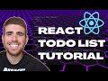 Build A ToDo List App With React | Beginner React Project Tutorial 2021