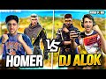 Dj Alok Vs Homer Best Clash Squad War - Garena Free Fire