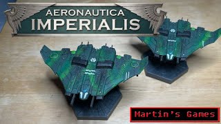 Tau Tiger Shark Showcase and Review - Aeronautica Imperialis (Games Workshop)