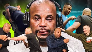 Daniel Cormier getting bullied by fighters for 8 minutes straight..