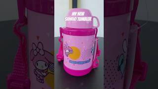 My  New Sanrio Tumbler #shorts #kuromi #mymelody #cinnamoroll #pompompurin #pochacco #sanrio