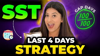 SST 4 days Gamechanging Plan🔥 This strategy = 80 marks😎 Class 10 Board Exam