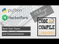 Python | List Comprehension | Hackerrank Solution