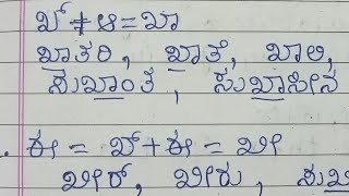 gunitaksharagalu/kha deergha swara words/ಖ ಅಕ್ಷರದ ದೀರ್ಘ ಸ್ವರ ಪದಗಳನ್ನು ಬರೆಯುವುದು